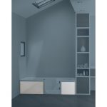 Tablier de baignoire en niche L.90 x l.180 cm Duo kinedo modèle droit, KINEDO