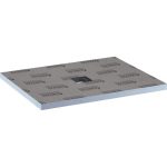 Receveur de douche à carreler rectangulaire L.120 x l.90 cm, LUX ELEMENTS Pack