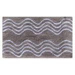 Tapis de bain l.50 x L.80 cm fossil n°3, Waves SENSEA