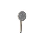 Pommeau de douche 3 jets, SENSEA Easy finition inox