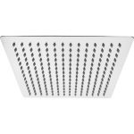 Pomme haute carré inox L.26 x l.26 cm Diam.25 cm, Laggi rakino LAGGI