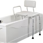 Siège de bain à suspendre, aluminium Banc de transfert pour baignoire comfy.