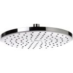 Pomme haute ronde abs Diam.25 cm, Chrome REMER