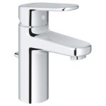 Mitigeur de lavabo chromé brillant, GROHE europlus 28 mm s