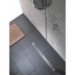 Caniveau pour douche italienne 900 mm, grille "joker" WIRQUIN