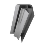 Panneau mural salle de bain Alu/stone Homestone H.210 cm x l.1.5 cm