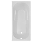 Baignoire rectangulaire L.140x l.70 cm blanc, SENSEA Access confort