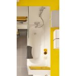 Baignoire rectangulaire L.160x l.70 cm blanc, SENSEA Access confort
