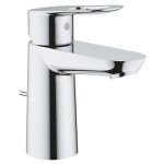 Mitigeur de lavabo chromé brillant, GROHE Bauloop taille s