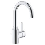Mitigeur de lavabo chromé brillant, GROHE Eurosmart cosmopolitan taille l