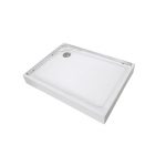 Receveur rectangulaire L.120 x l.90 cm, version gauche, Quad