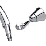 Support mural douchette, chrome, VALENTIN Rotule