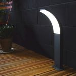 Borne extérieure Lakko LED intégrée 1500 Lumen anthracite INSPIRE