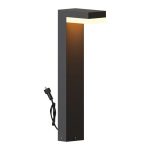 Borne extérieure LED intégrée 1000 Lumen noir LUMIHOME