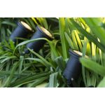 Spot à piquer GU10 Ada extérieur max 28W noir INSPIRE