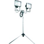 Projecteur portable extérieur R7S, 118 mm 2 x 400 W, gris