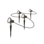 Spot à piquer extérieur LED intégrée 650 Lm anthracite OSRAM