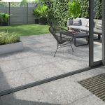 Carrelage sol extérieur intenso effet pierre gris clair Design l.60 x L.60 cm