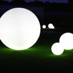 Lampe extérieure Globo Out diam.50 cm SLIDE E27 max 15W blanc