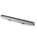 Lèche-mur extérieur LED intégrée 2621 Lm transparent Convert surface