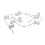 Guirlande extérieur E27 10 ampoules multicouleur YANTEC