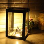 Photophore solaire Jakarta 30 Lm noir INSPIRE
