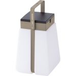 Lanterne solaire Tinka bump h.25 cm 300 Lumen muscade LES JARDINS