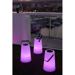 Lampe solaire et rechargeable Nomada couleur changeante 15 Lumen blanc NEWGARDEN