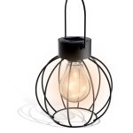 Lanterne solaire Tinka bump h.25 cm 300 Lumen muscade LES JARDINS