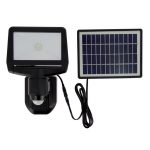 Projecteur solaire 850 Lumen noir XANLITE