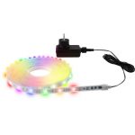 Kit Ruban LED extérieur longueur 5 mètres changement de couleurs et de blancs