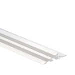 Profilé de transition sol gris aluminium L.250 cm x Ep.13 mm