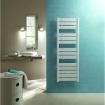 Sèche-serviettes eau chaude acier ACOVA Madras blanc, 514 W