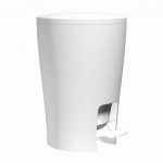 Poubelle de salle de bains 5 l blanc Diabolo
