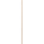 Lot de 2 listels Home copper, white, l.2 x L.56 cm