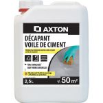 Enlève voile de ciment 50 m² 2,5L AXTON
