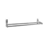 Porte-serviettes 2 barres fixes Loft chrome brosse