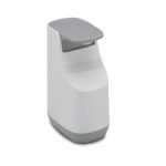 Distributeur de savon plastique Slim, blanc - gris JOSEPH JOSEPH