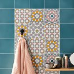 Carreau de ciment mur uni beige mat l.20 x L.20 cm, Adèle