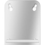 Miroir avec spot, l.50 x H.65 cm Vasco arrondi