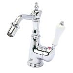Mitigeur de bidet chromé brillant, MARTI 1921 Majestic