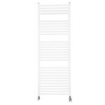 Sèche-serviettes eau chaude aluminium NOVA FLORIDA Ea72n004 blanc, 717 W