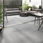 Lot de 2 plinthes Cloud, gris moyen, H.7.5 x L.0.6 m x Ep.9.5 mm