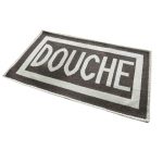 Tapis de douche l.50 x L.80 cm, marron
