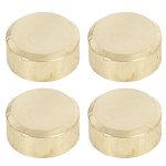 Lot de 4 pattes à glace, rond, laiton