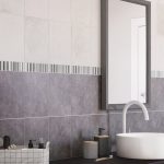 Lot de 5 listels Bari gris, l.5 x L.20 cm
