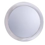 Miroir grossissant x 2 rond à coller, H.15 x l.15 x P.0.3 cm, Elsa