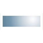 Miroir non lumineux découpé rectangulaire l.40 x L.138 cm Poli