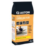 Mortier colle, poudre AXTON flex blanc 10 kg, 2 m²