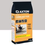Mortier colle, poudre AXTON flex gris 5 kg, 1 m²